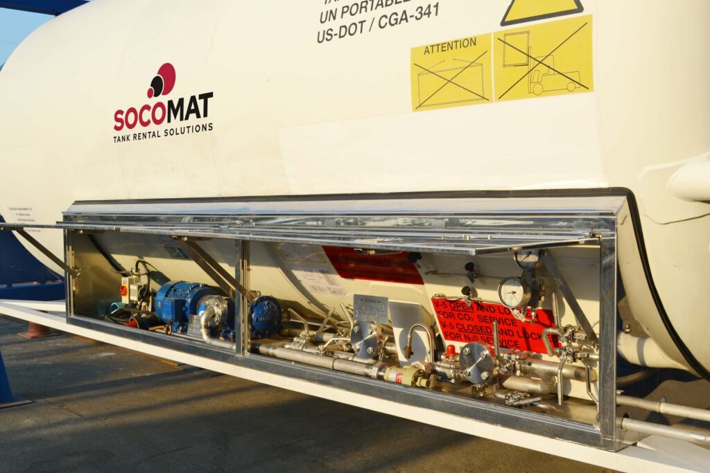 20ft CO2 Tank with Pump 3