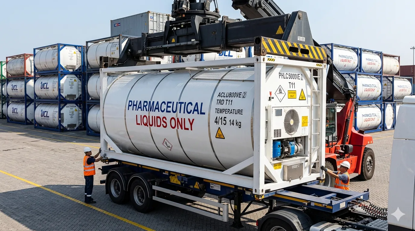 Container ISO pharmaceutique resultat