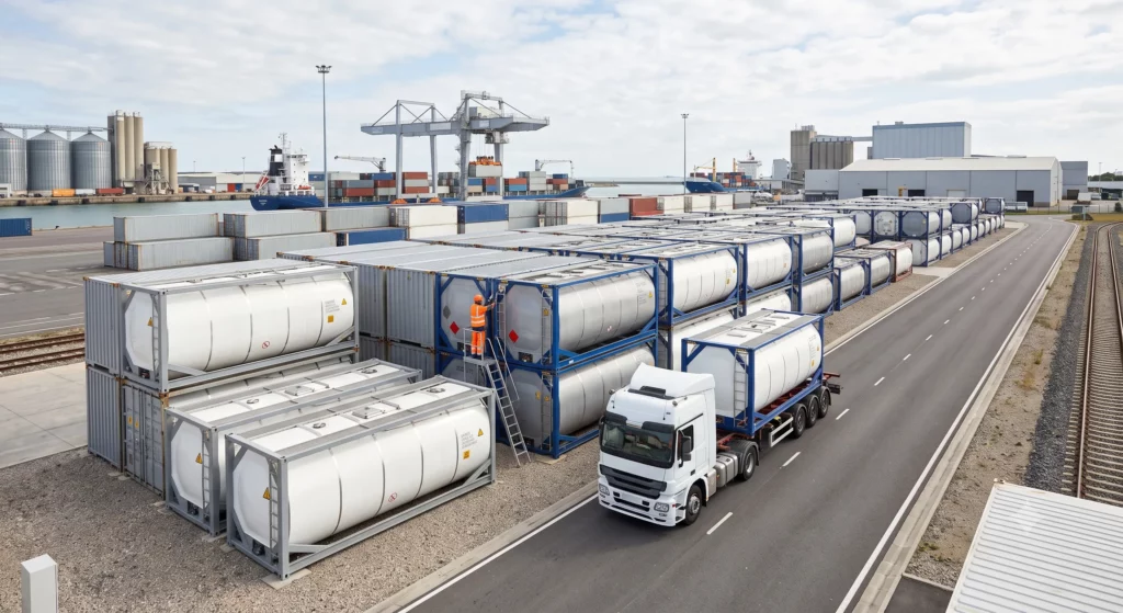 Location de conteneurs pour l'industrie agroalimentaire